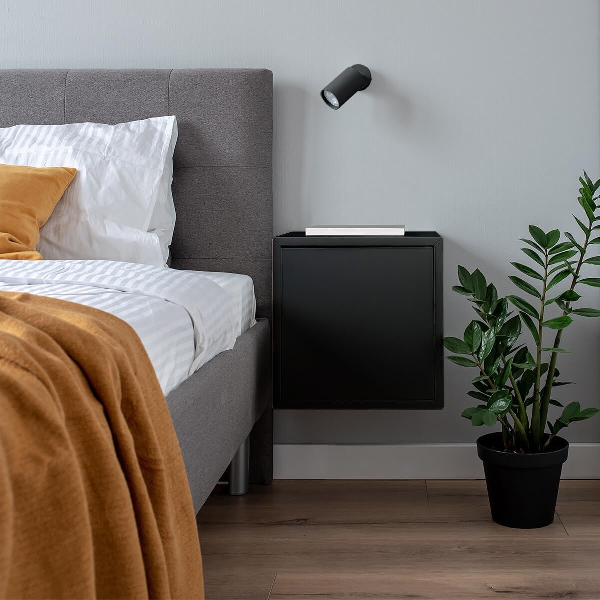 Light Prestige Snow 1 spot czarny LP-731/1W BK