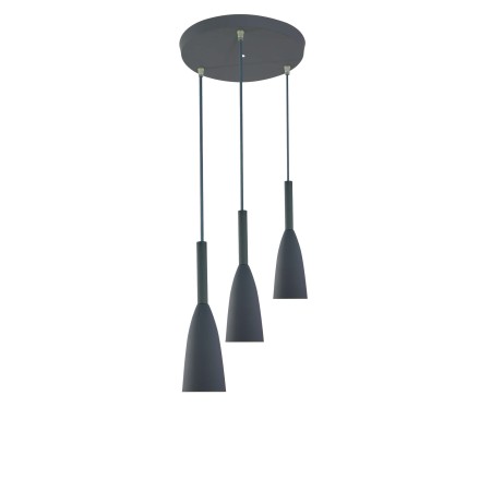 Light Prestige Solin 3 wisząca talerz szara LP-181/3P GR