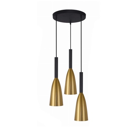 Light Prestige Solin 3 wisząca talerz złota LP-181/3P GD