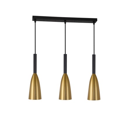 Light Prestige Solin 3 wisząca linia złota LP-181/3L GD