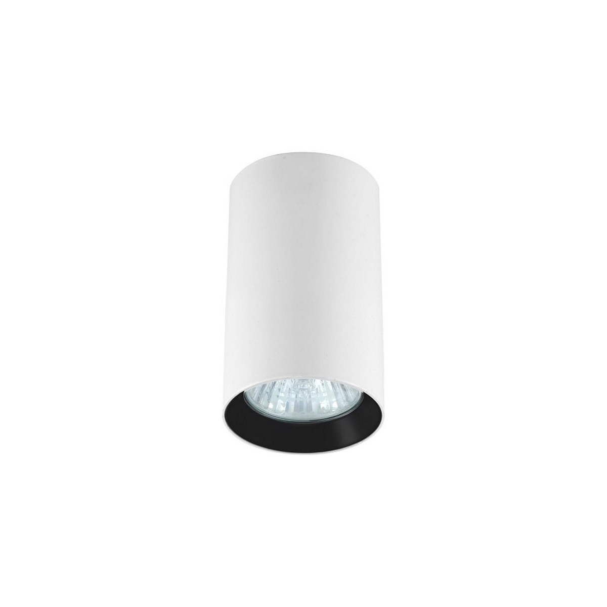 Light Prestige Manacor oczko białe/czarny 9cm LP-232/1D - 90 WH/BK