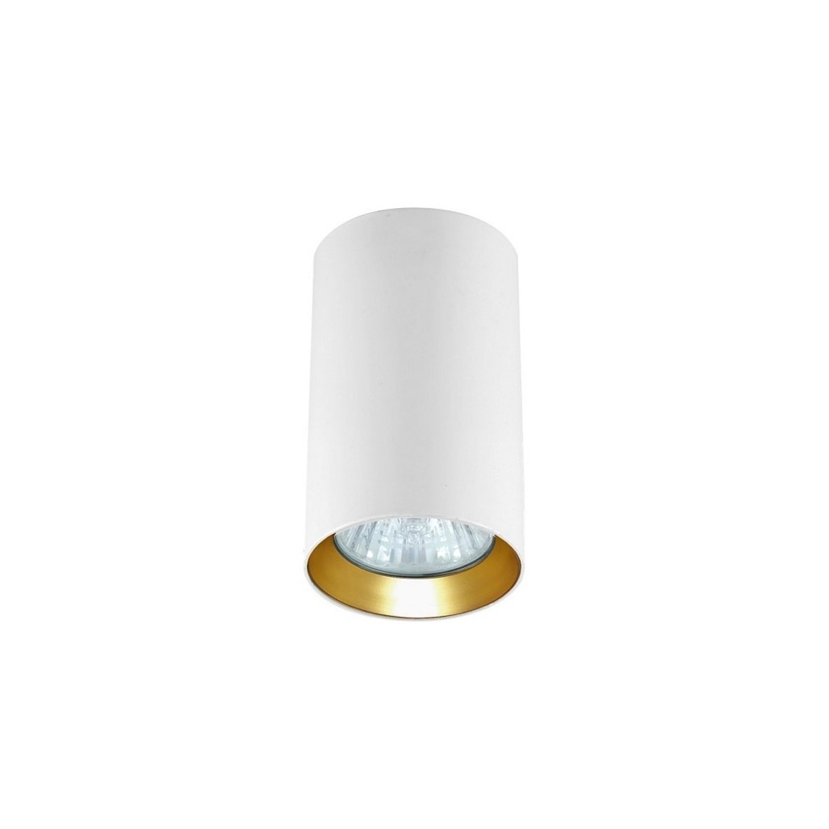 Light Prestige Manacor oczko białe/złoty 9cm LP-232/1D - 90 WH/GD