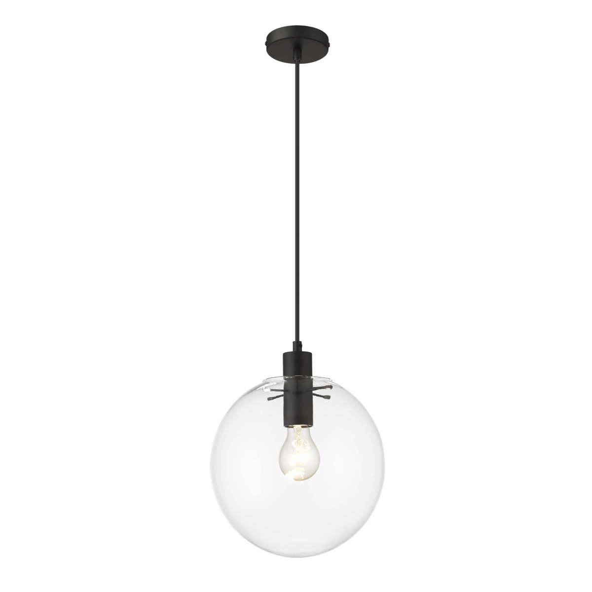 Light Prestige Puerto wisząca średnia czarna LP-004/1P M BK