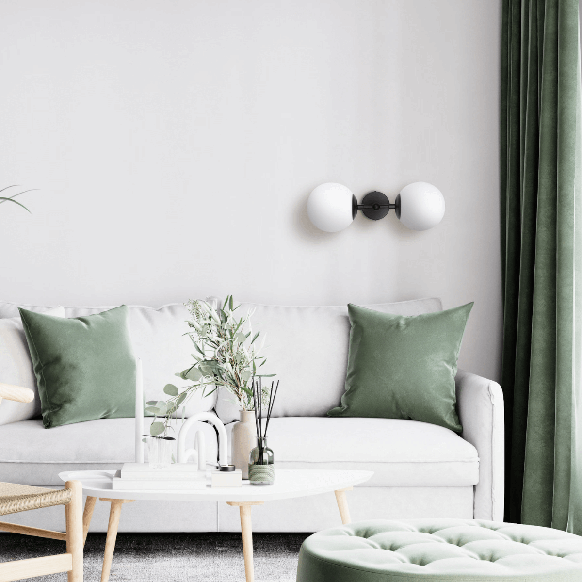 Light Prestige Dorado kinkiet 2 czarny LP-002/2W BK