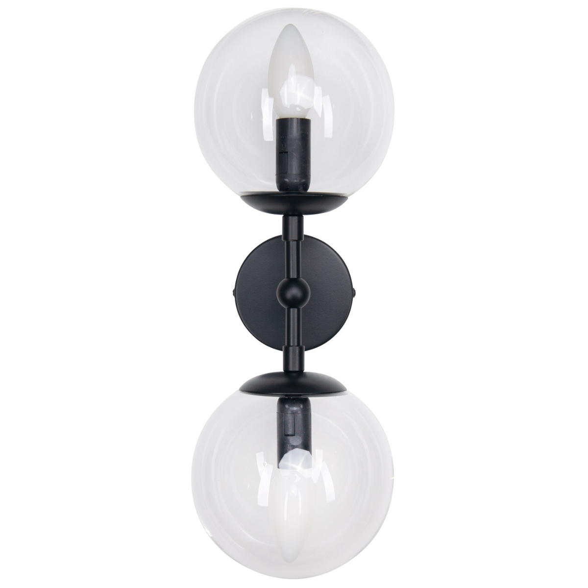 Light Prestige Dorado kinkiet 2 czarny Transp. LP-002/2W BK Transp.