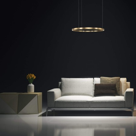 Light Prestige Midway wisząca mała złota LP-033/1P S GD