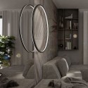Light Prestige Mirror wisząca duża czarna LP-999/1P L BK