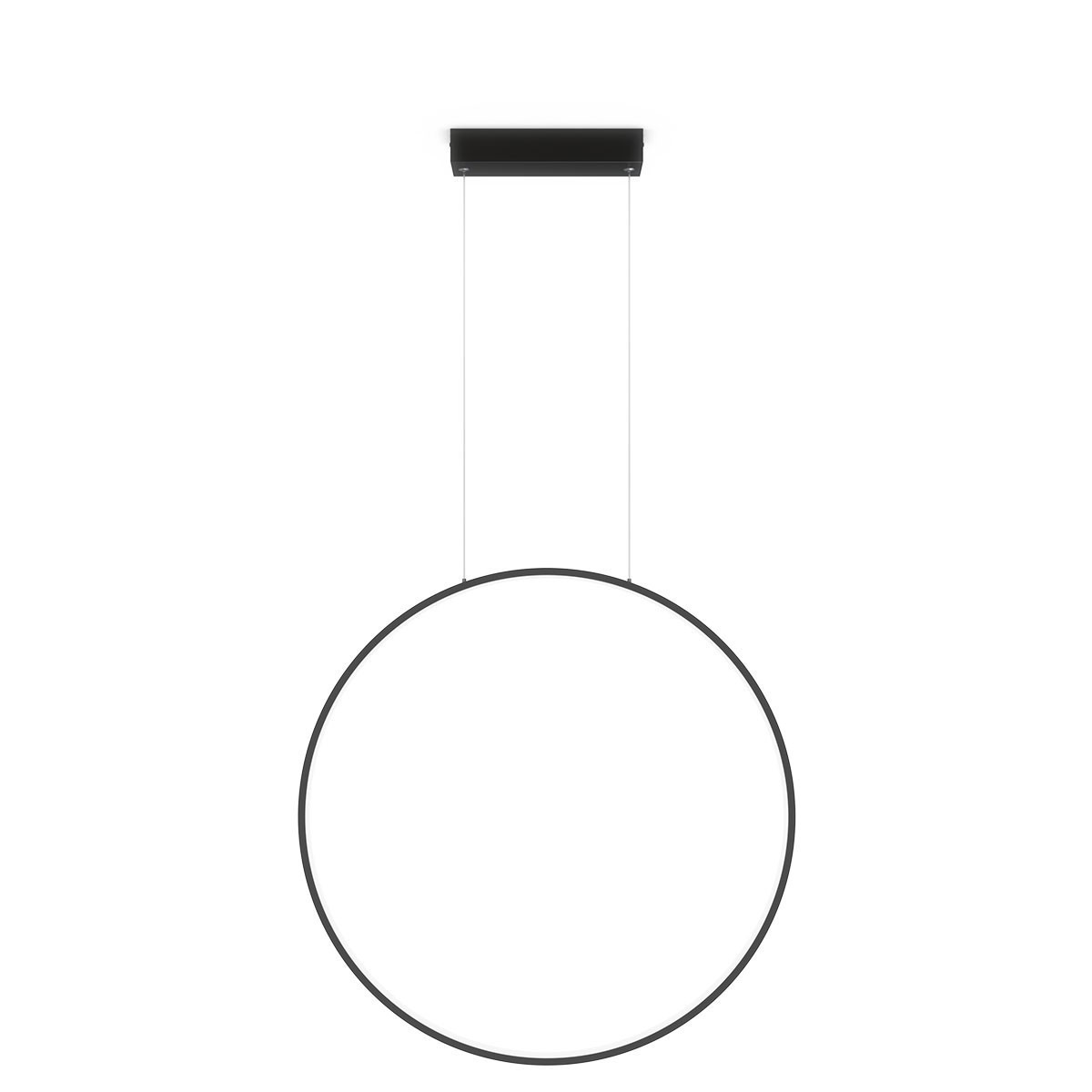 Light Prestige Mirror wisząca mała czarna LP-999/1P S BK