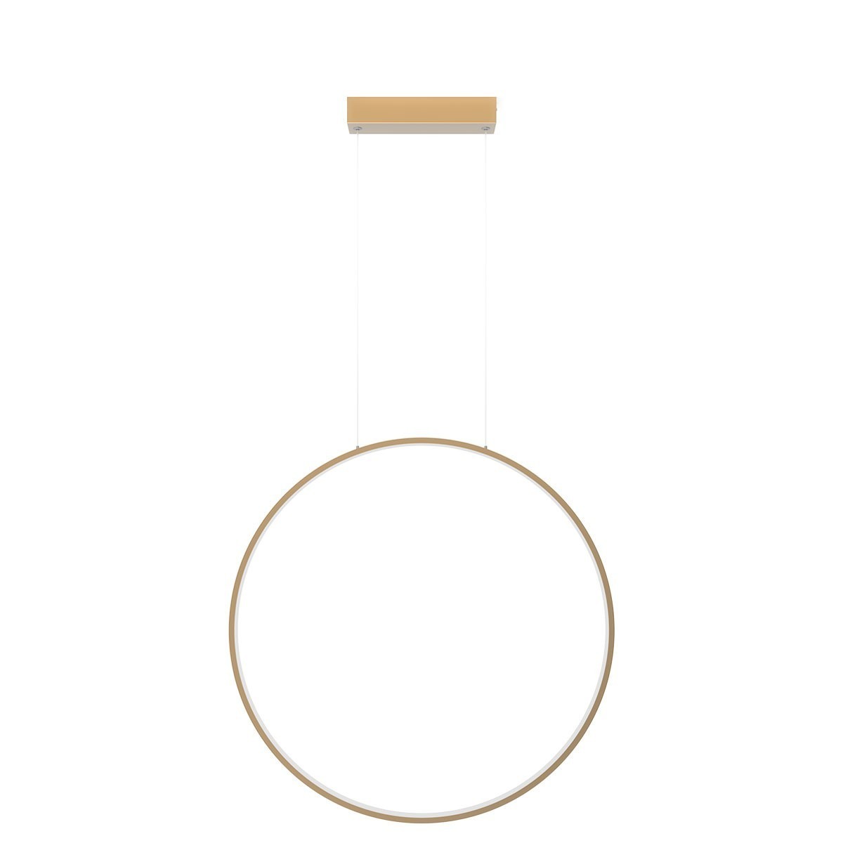 Light Prestige Mirror wisząca mała złota LP-999/1P S GD