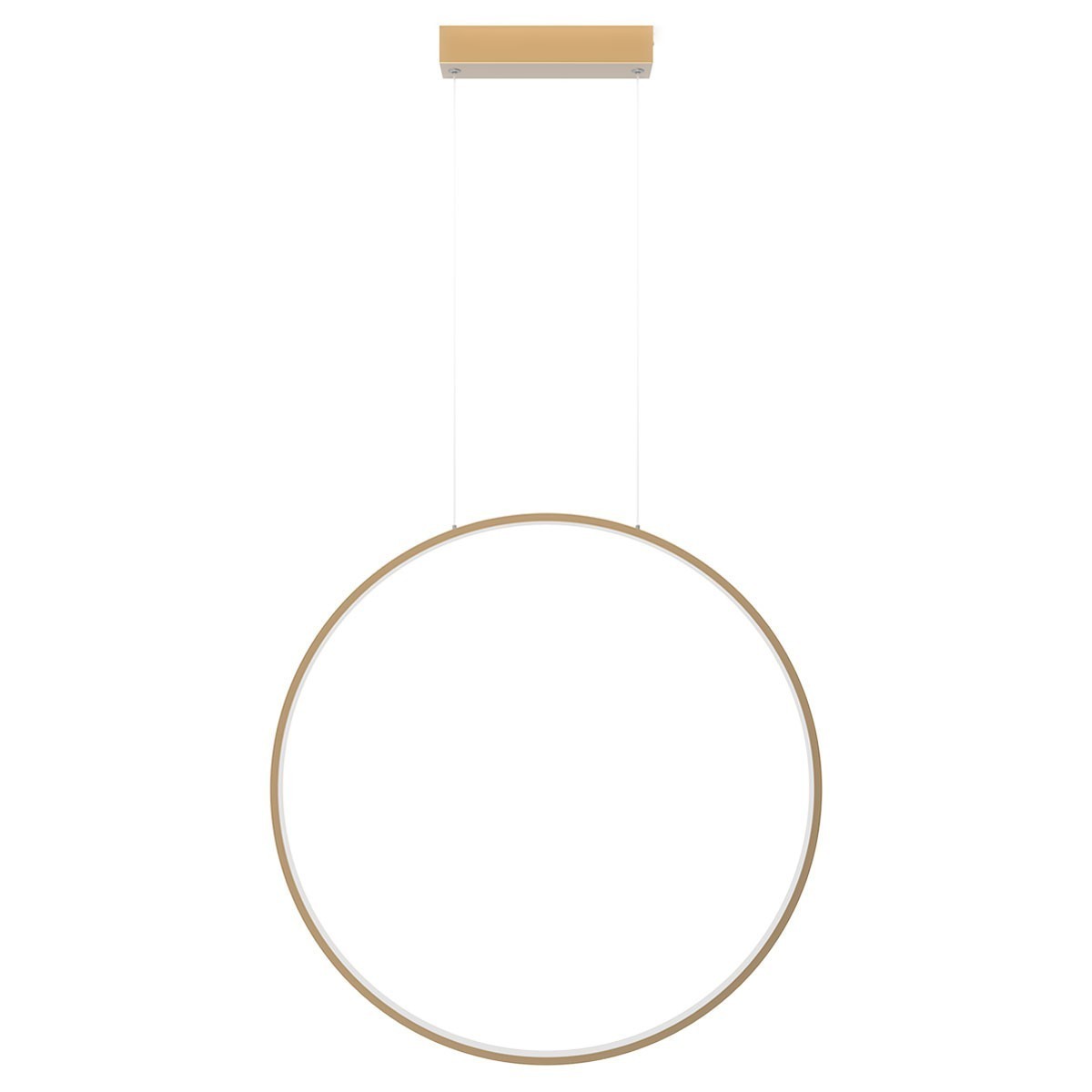 Light Prestige Mirror wisząca duża złota LP-999/1P L GD