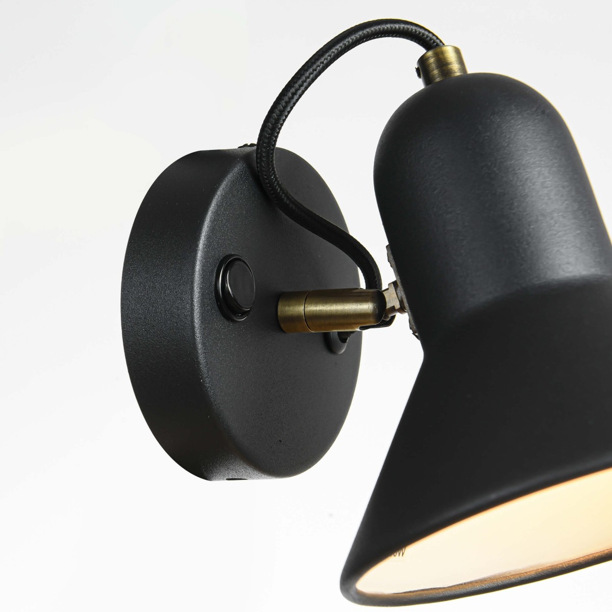 Light Prestige Astama kinkiet czarny LP-1122/1W BK