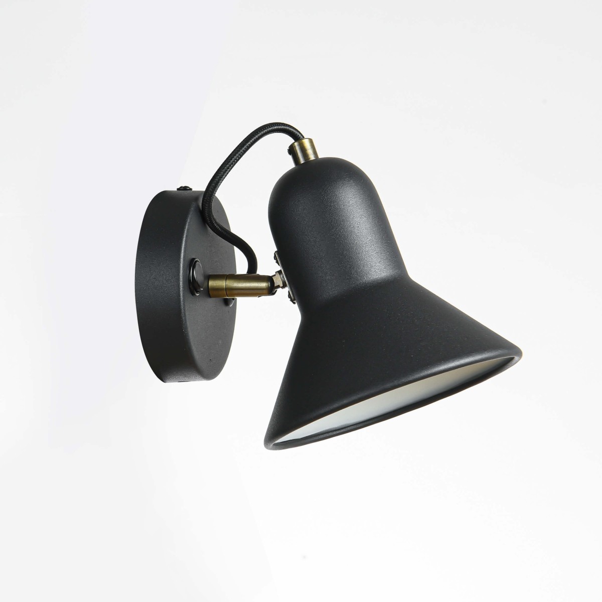 Light Prestige Astama kinkiet czarny LP-1122/1W BK