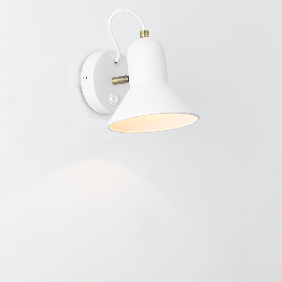 Light Prestige Astama kinkiet biały LP-1122/1W WH