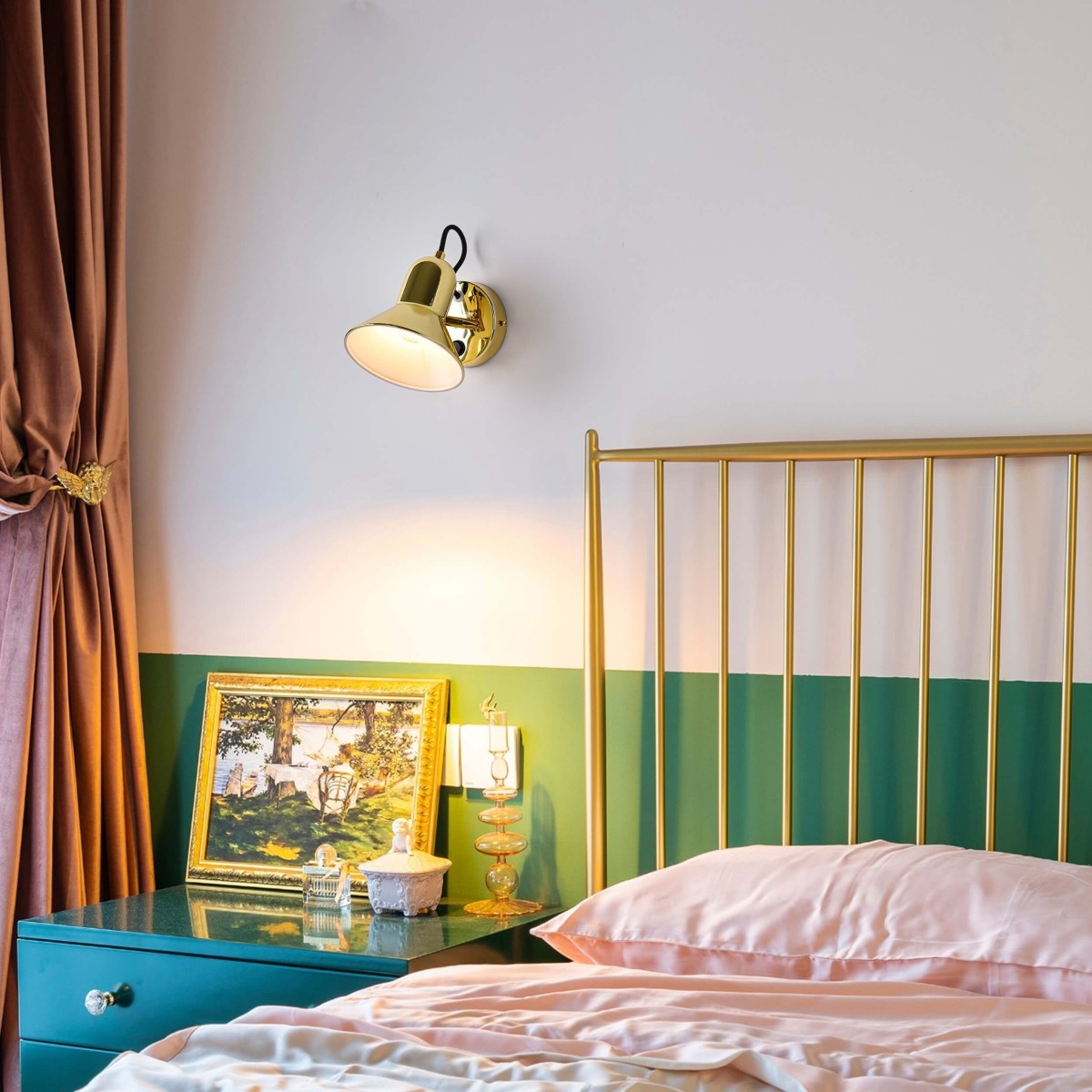 Light Prestige Astama kinkiet złoty LP-1122/1W GD