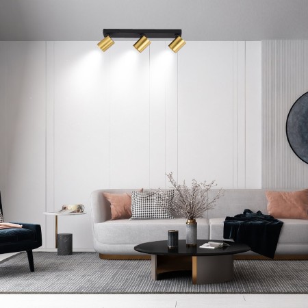 Light Prestige Snow 3 spot złoty LP-731/3W GD