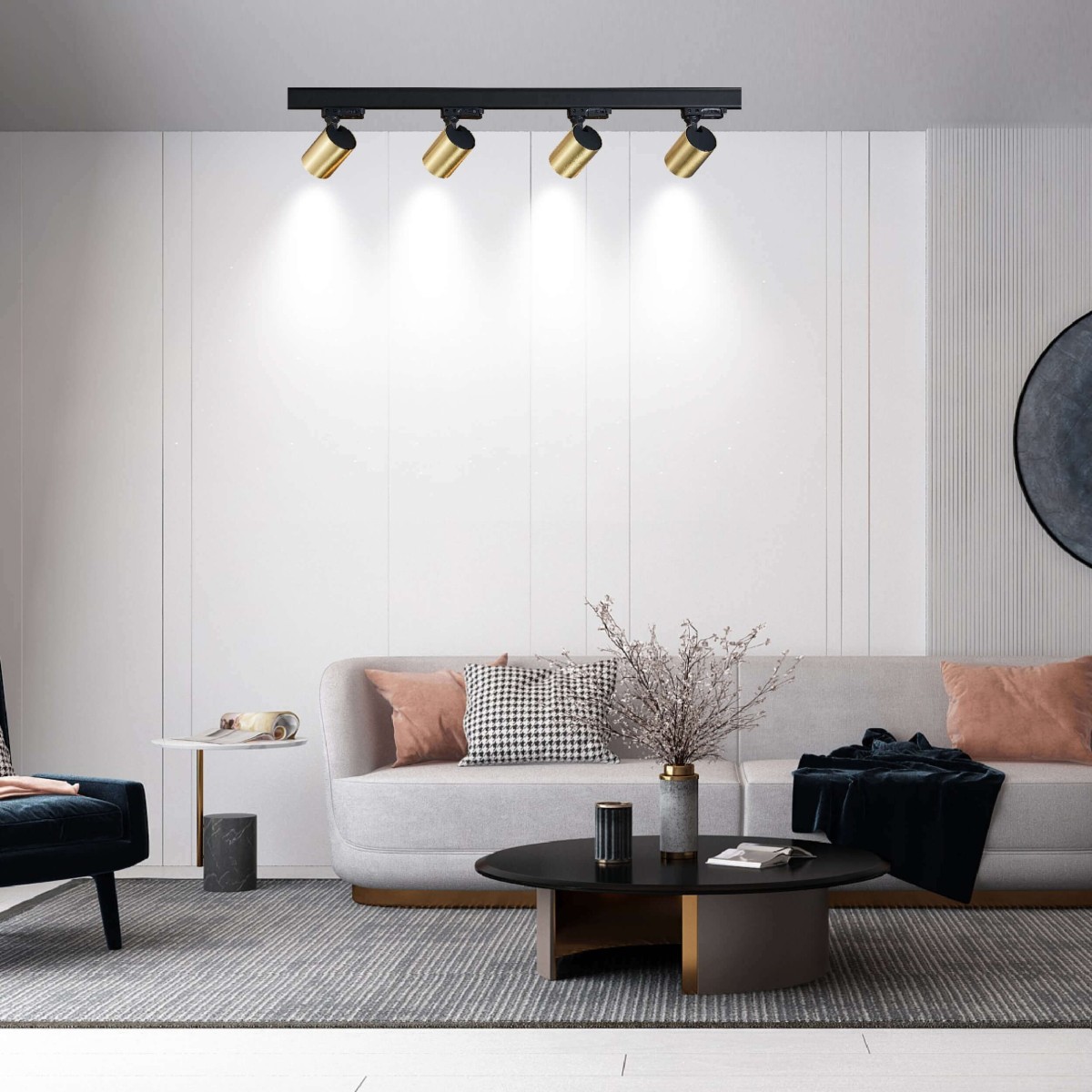 Light Prestige Snow SET 1F złoty LP-737 GD SET