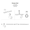 Light Prestige Snow SET 1F biały LP-737 WH SET