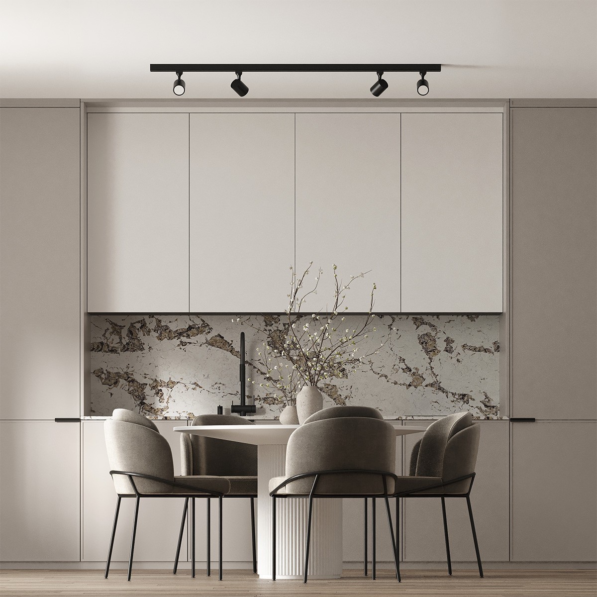 Light Prestige Snow SET 1F czarny LP-737 BK SET