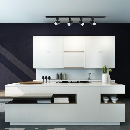 Light Prestige Snow reflektor 1F czarny LP-731/1R BK