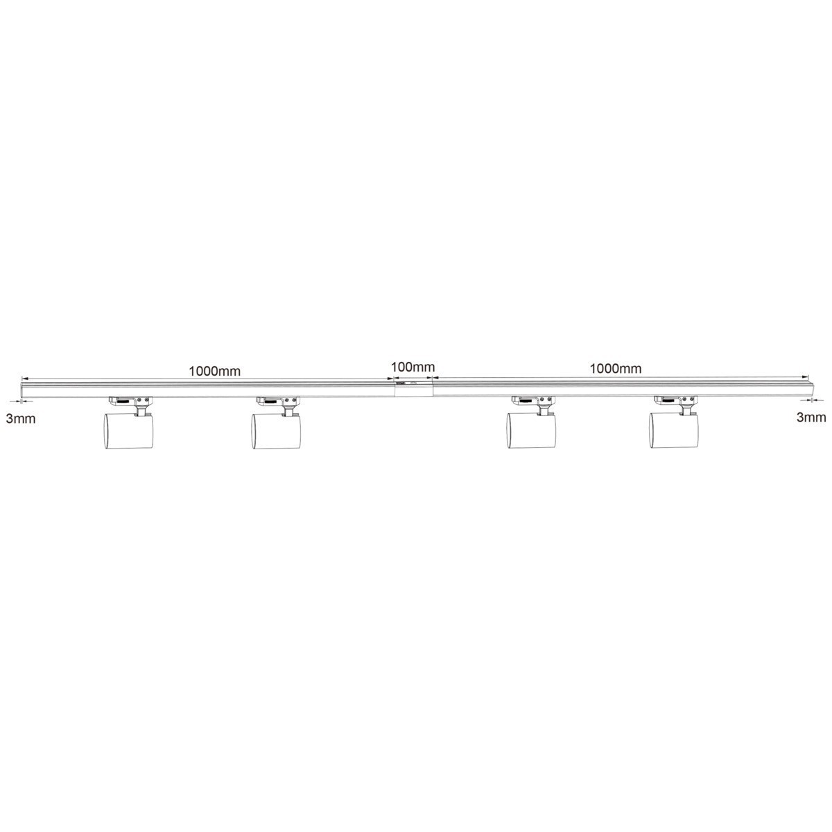 Light Prestige Snow SET 3F biały LP-737 WH SET 3F