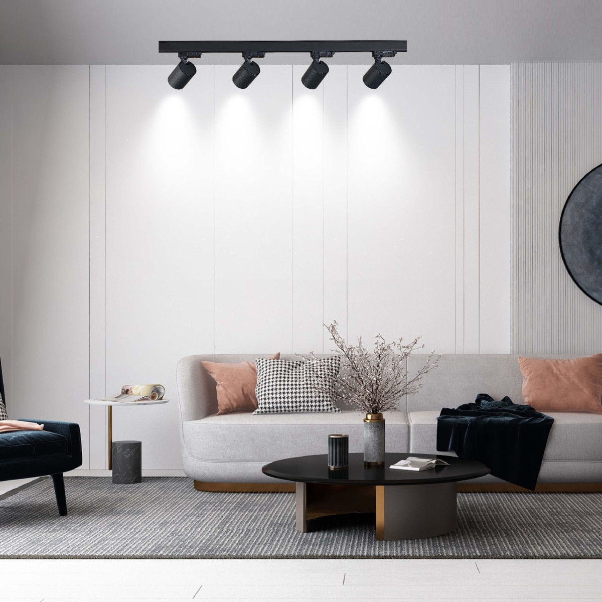 Light Prestige Snow SET 3F czarny LP-737 BK SET 3F