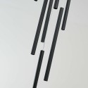 Light Prestige Lungo 7 czarna lampa wisząca LP-894/7P BK