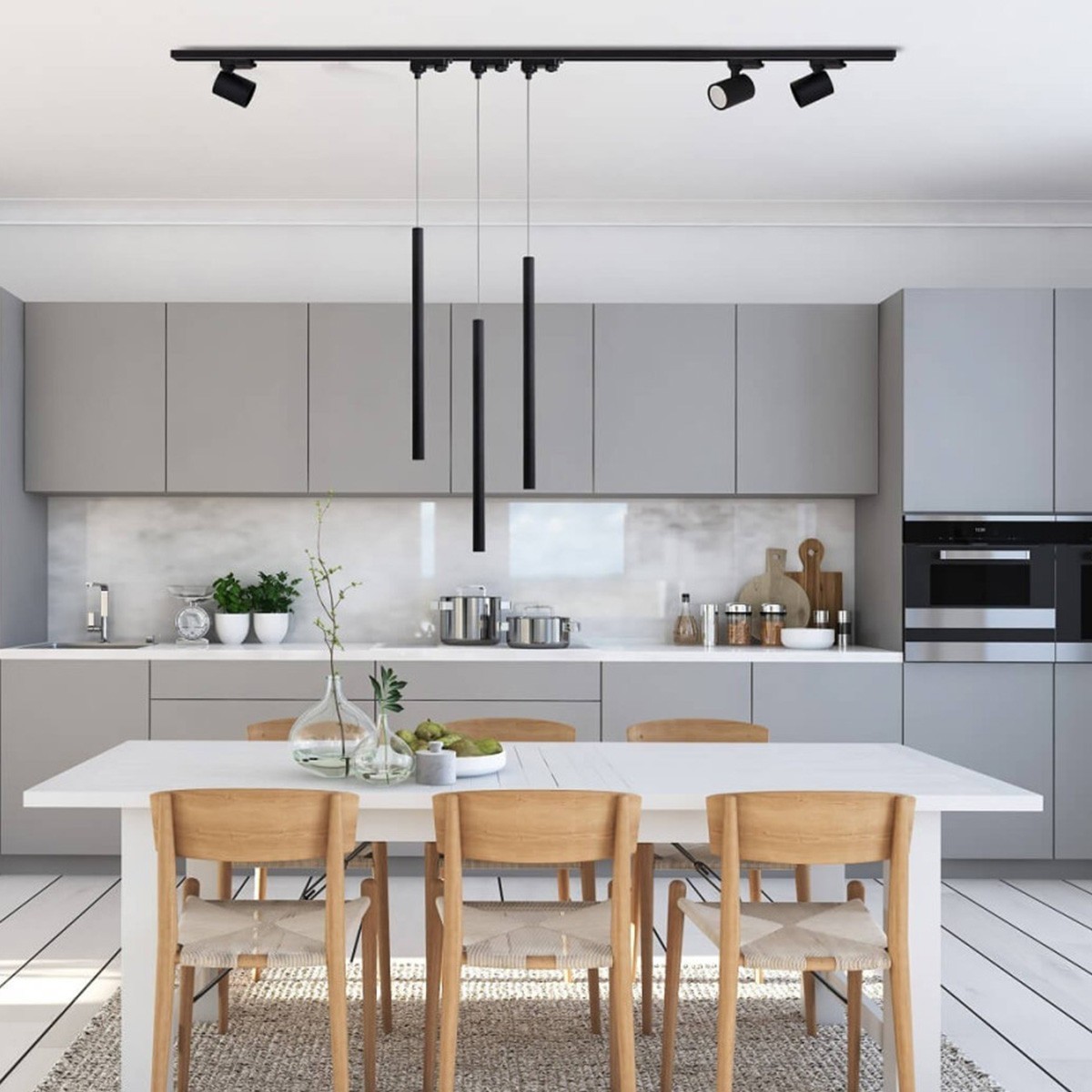 Light Prestige Snow reflektor 3F czarny LP-731/1R 4W BK