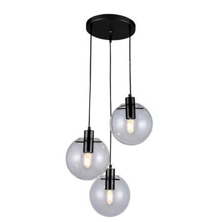 Light Prestige Puerto 3 wisząca czarna LP-004/3P BK