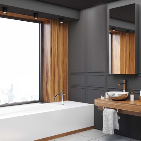 Light Prestige Faro oprawa natynkowa czarna IP65 LP-6510/1SM BK