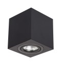 Light Prestige Lyon 1 oprawa natynkowa czarna LP-5881/1SM BK