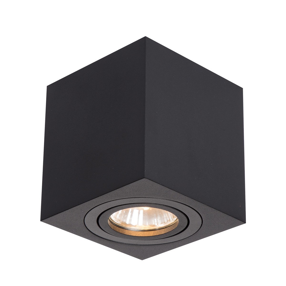 Light Prestige Lyon 1 oprawa natynkowa czarna LP-5881/1SM BK