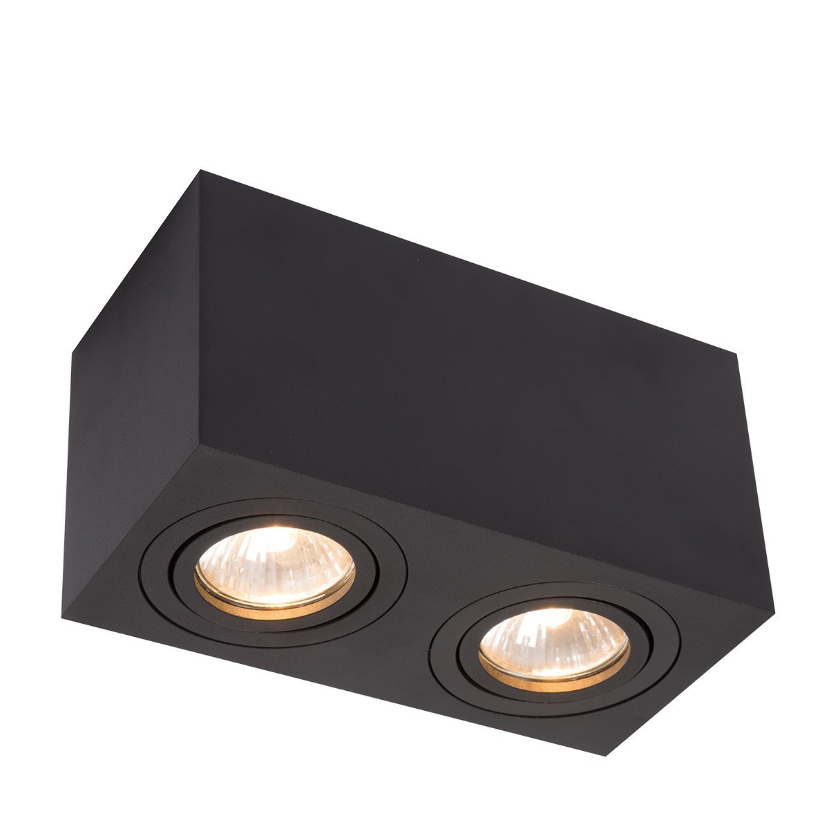 Light Prestige Lyon 2 oprawa natynkowa czarna LP-5881/2SM BK