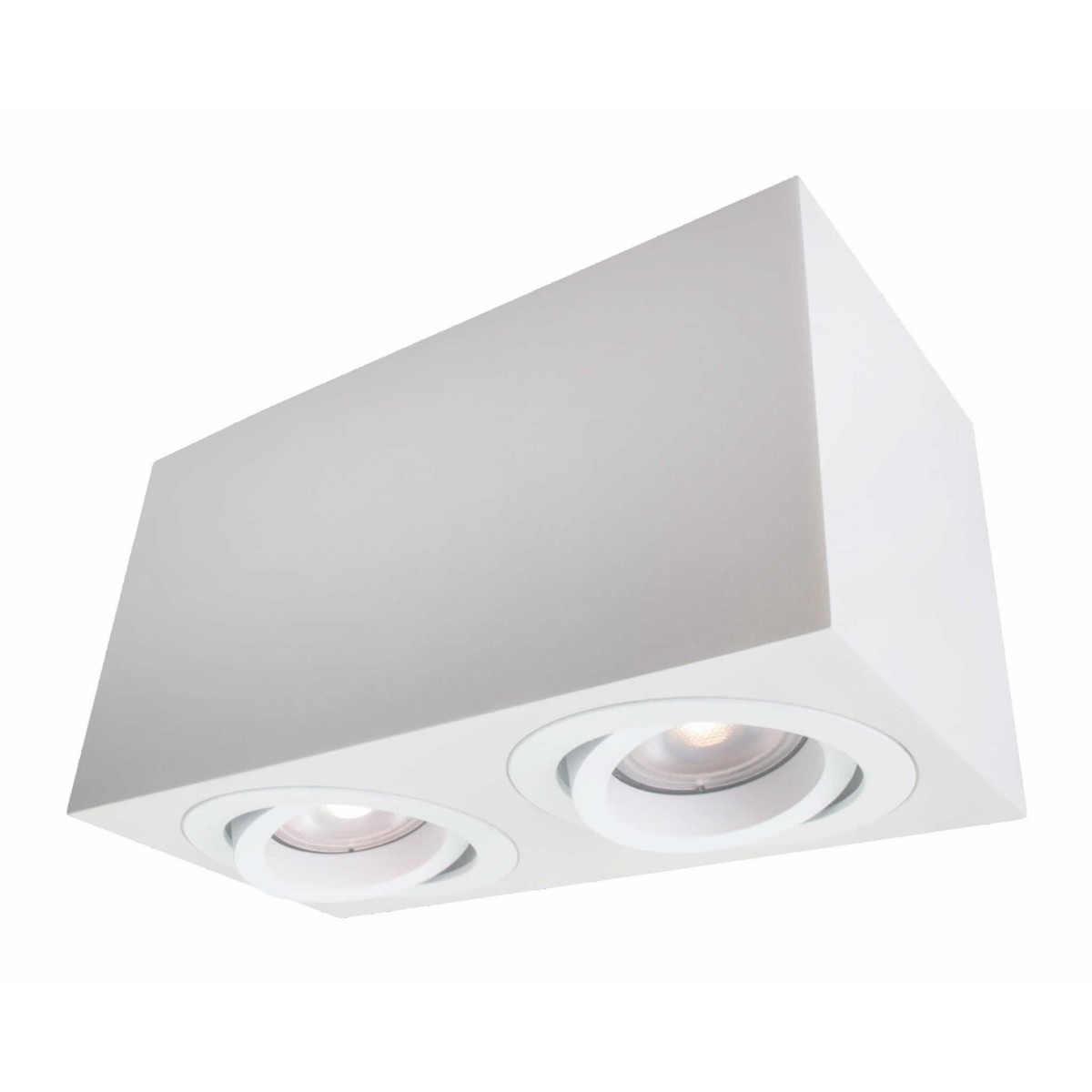 Light Prestige Lyon 2 oprawa natynkowa biała LP-5881/2SM WH