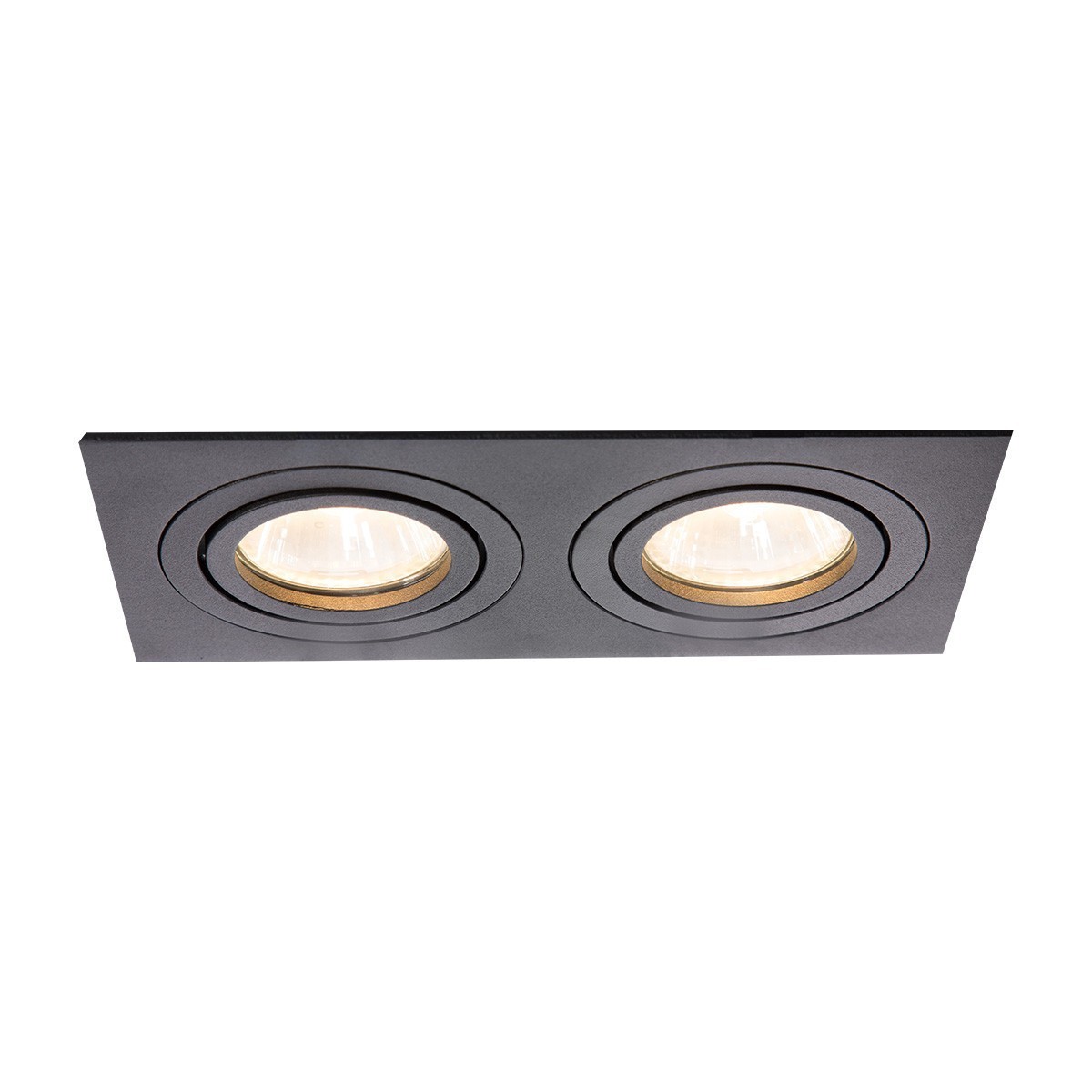 Light Prestige Metis 2 podtynkowa czarna LP-2780/2RS BK