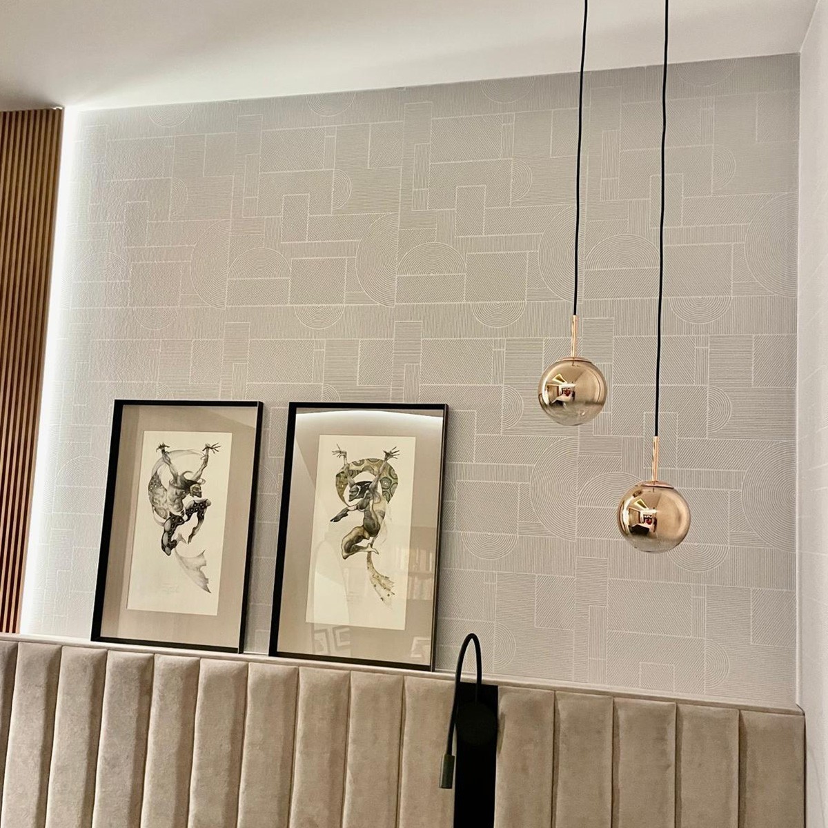 Light Prestige Palla mała wisząca miedziana LP-2844/1P S MI