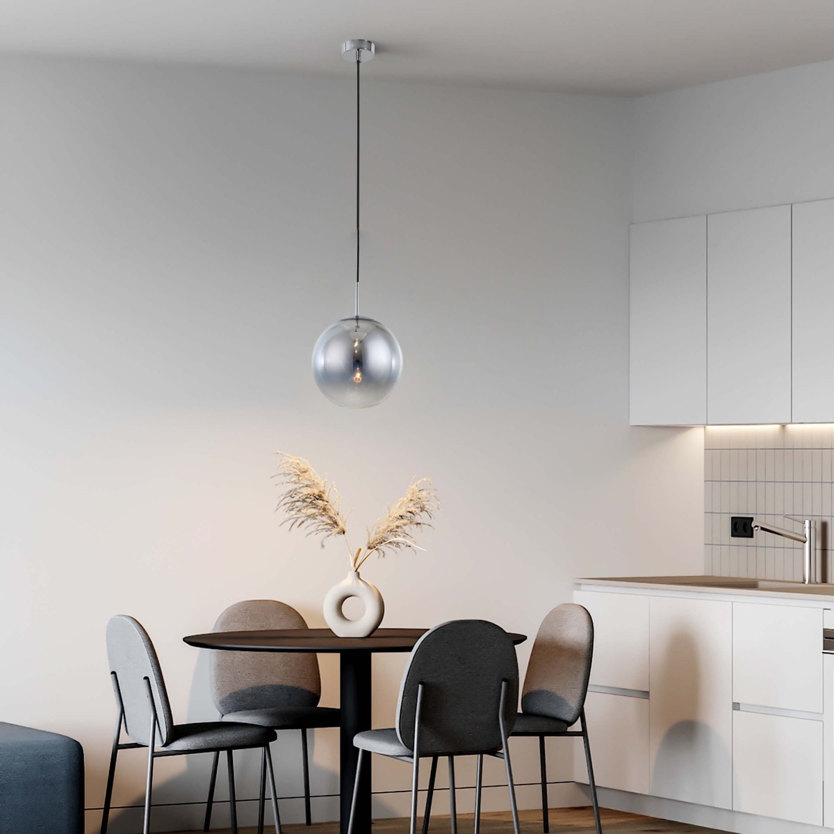 Light Prestige Palla mała wisząca chrom LP-2844/1P S CH