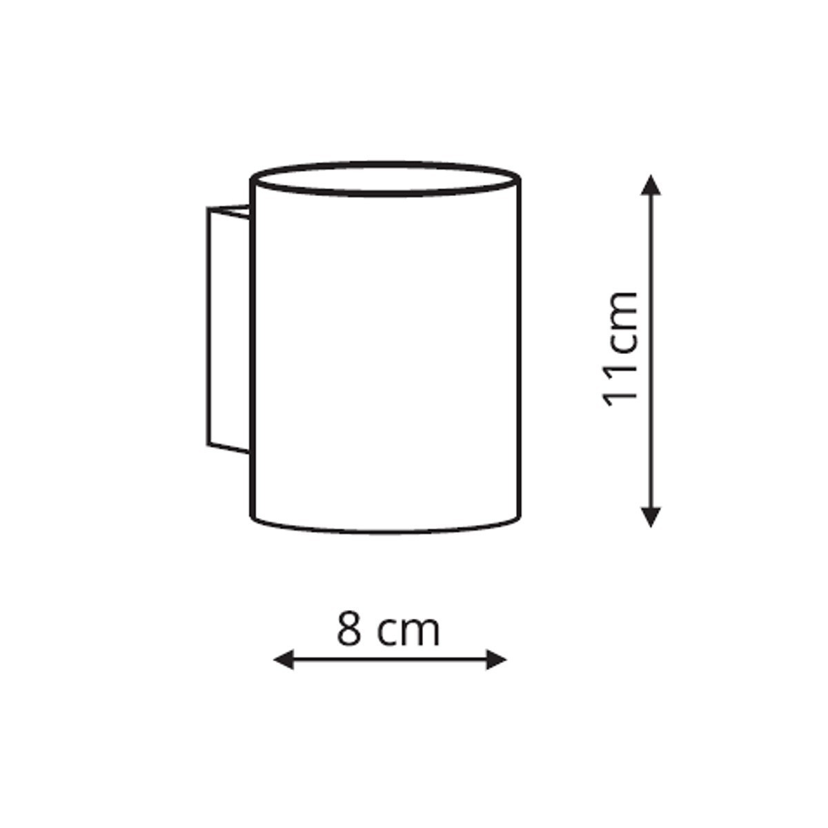 Light Prestige Oregon kinkiet biały LP-106/1W WH