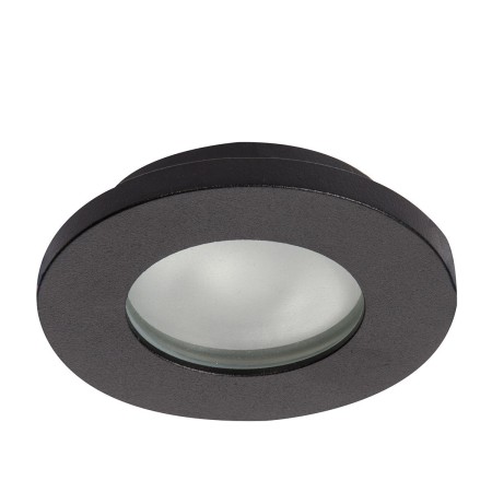 Light Prestige Lagos oczko podtynkowe okrągłe nieruchome czarne IP65 LP-440/1RS BK