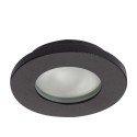 Light Prestige Lagos oczko podtynkowe okrągłe nieruchome czarne IP65 LP-440/1RS BK