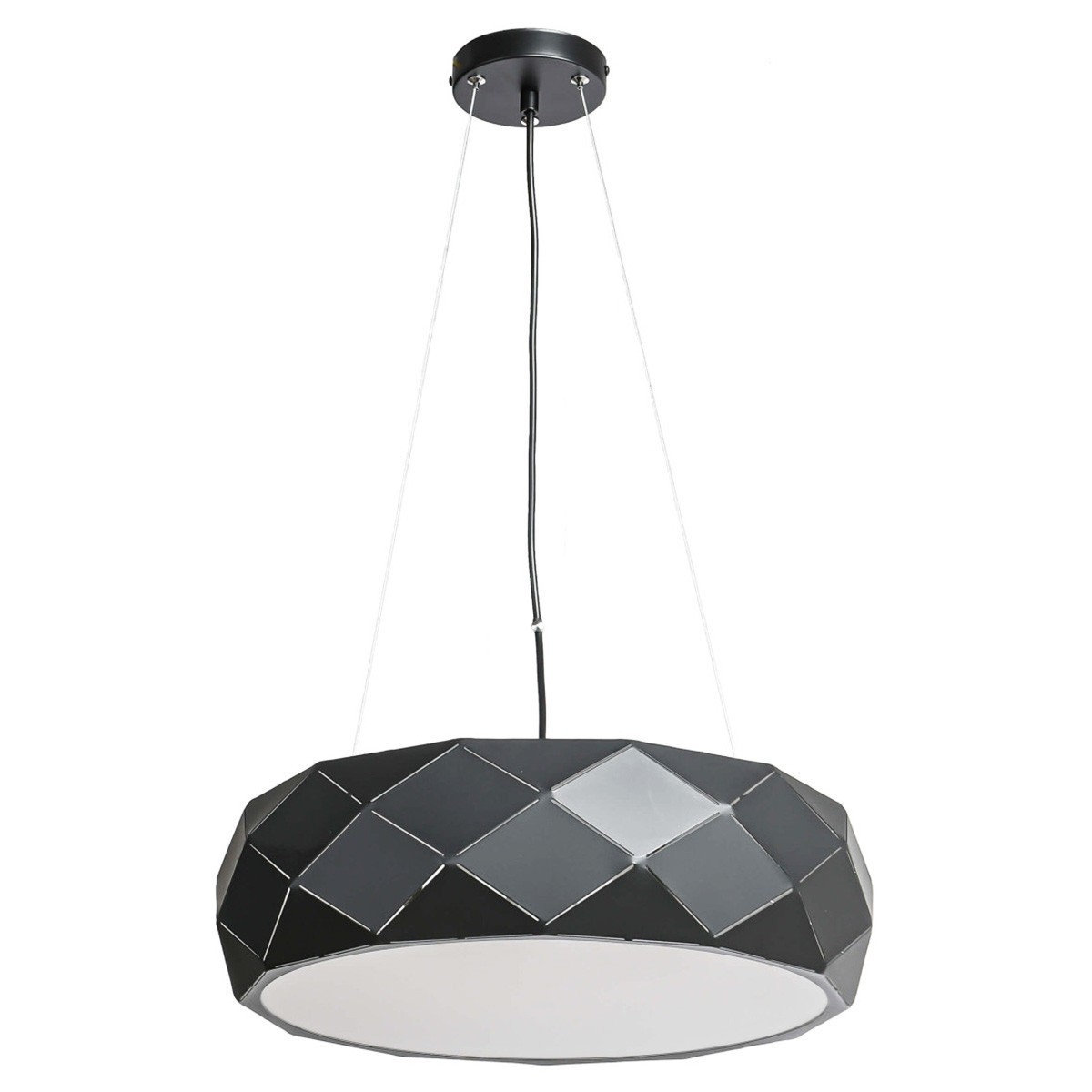 Light Prestige Reus wisząca czarna LP-8069/1P BK