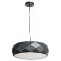 Light Prestige Reus wisząca czarna LP-8069/1P BK