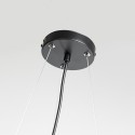 Light Prestige Reus wisząca czarna LP-8069/1P BK
