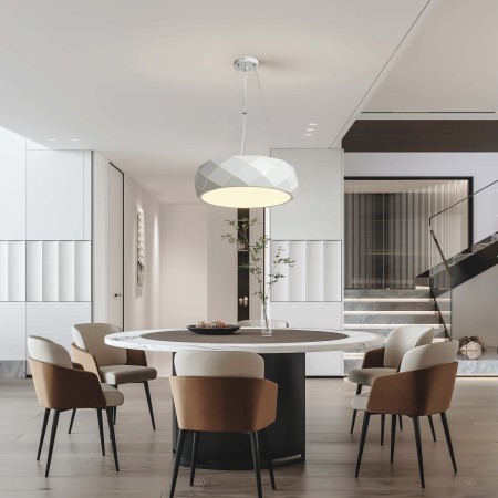 Light Prestige Reus wisząca biała LP-8069/1P WH