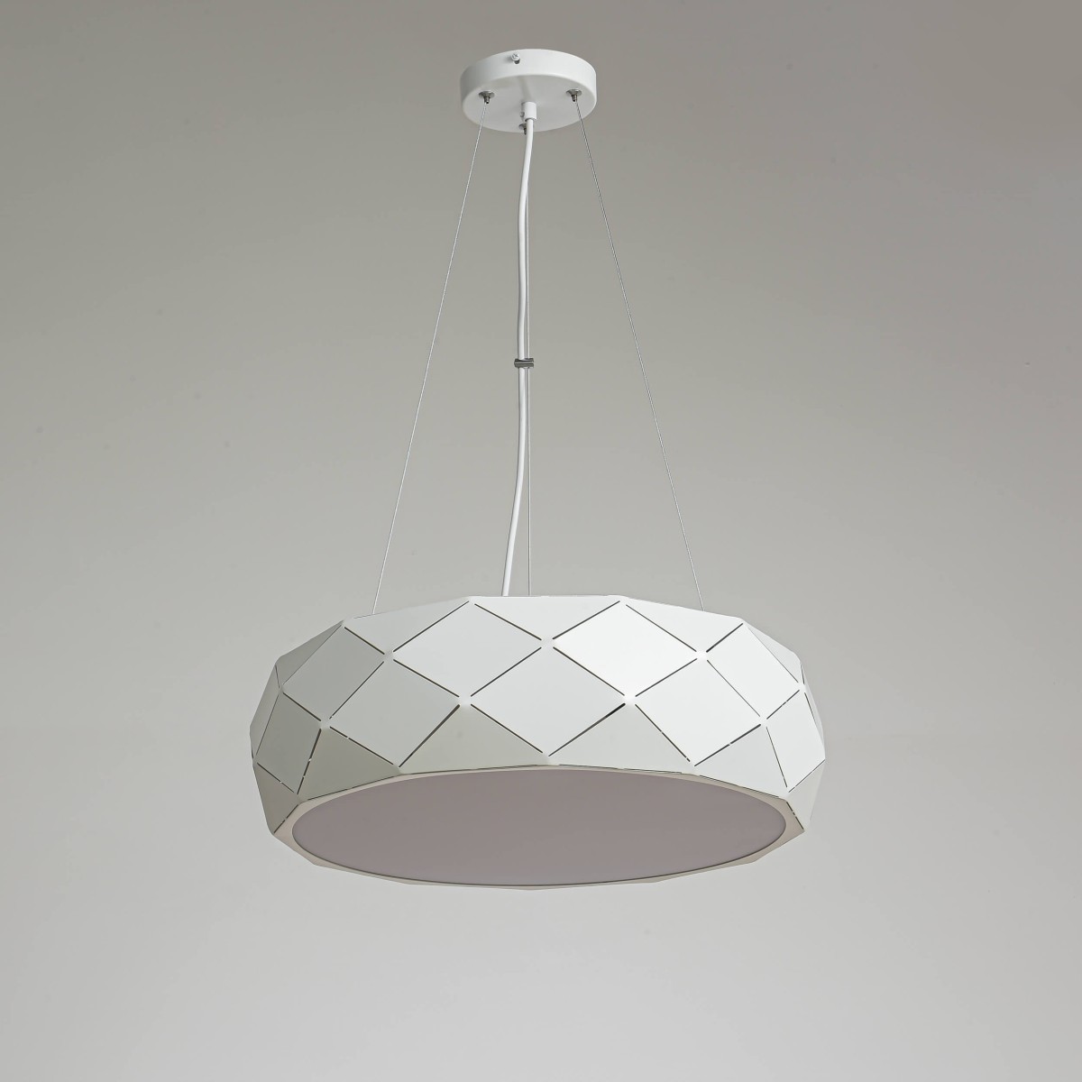 Light Prestige Reus wisząca biała LP-8069/1P WH