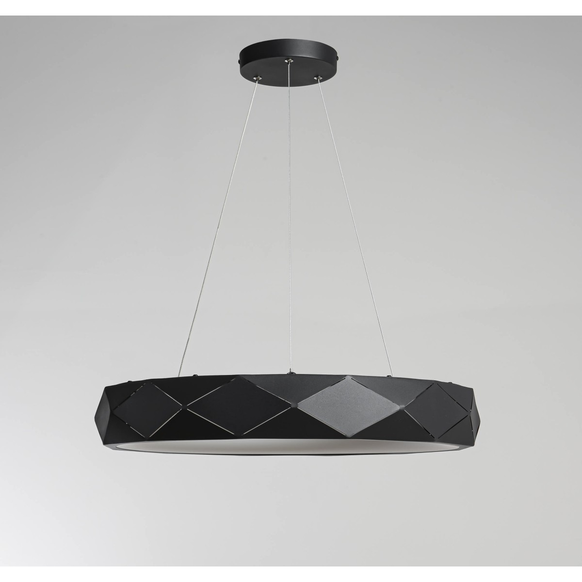 Light Prestige Reus LED wisząca czarna LP-8069/1P LED BK