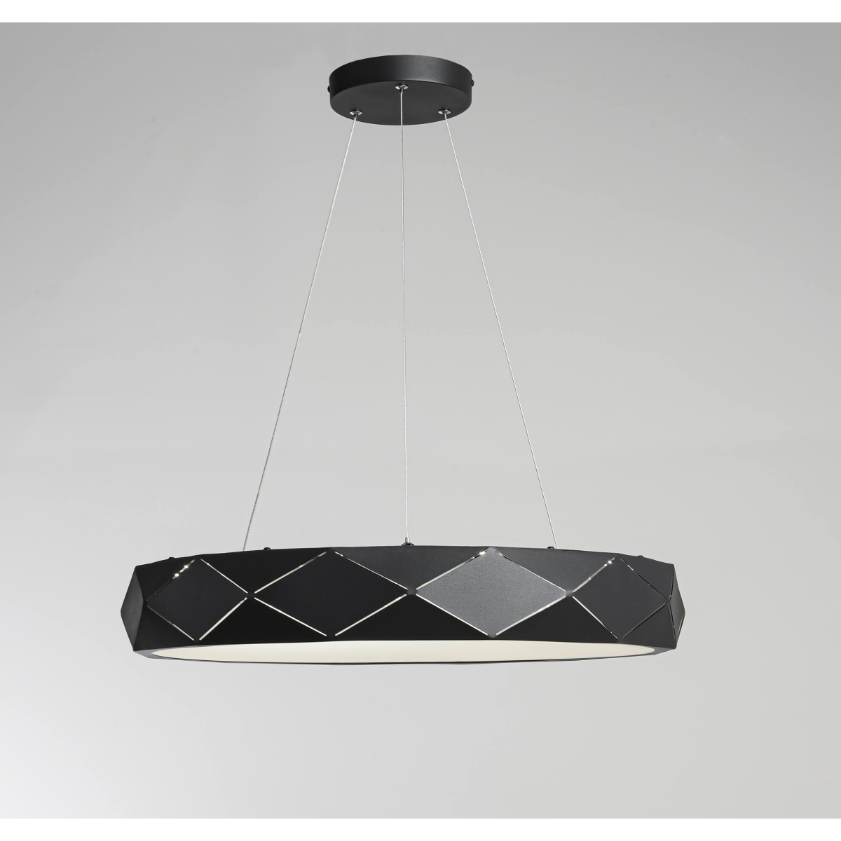 Light Prestige Reus LED wisząca czarna LP-8069/1P LED BK