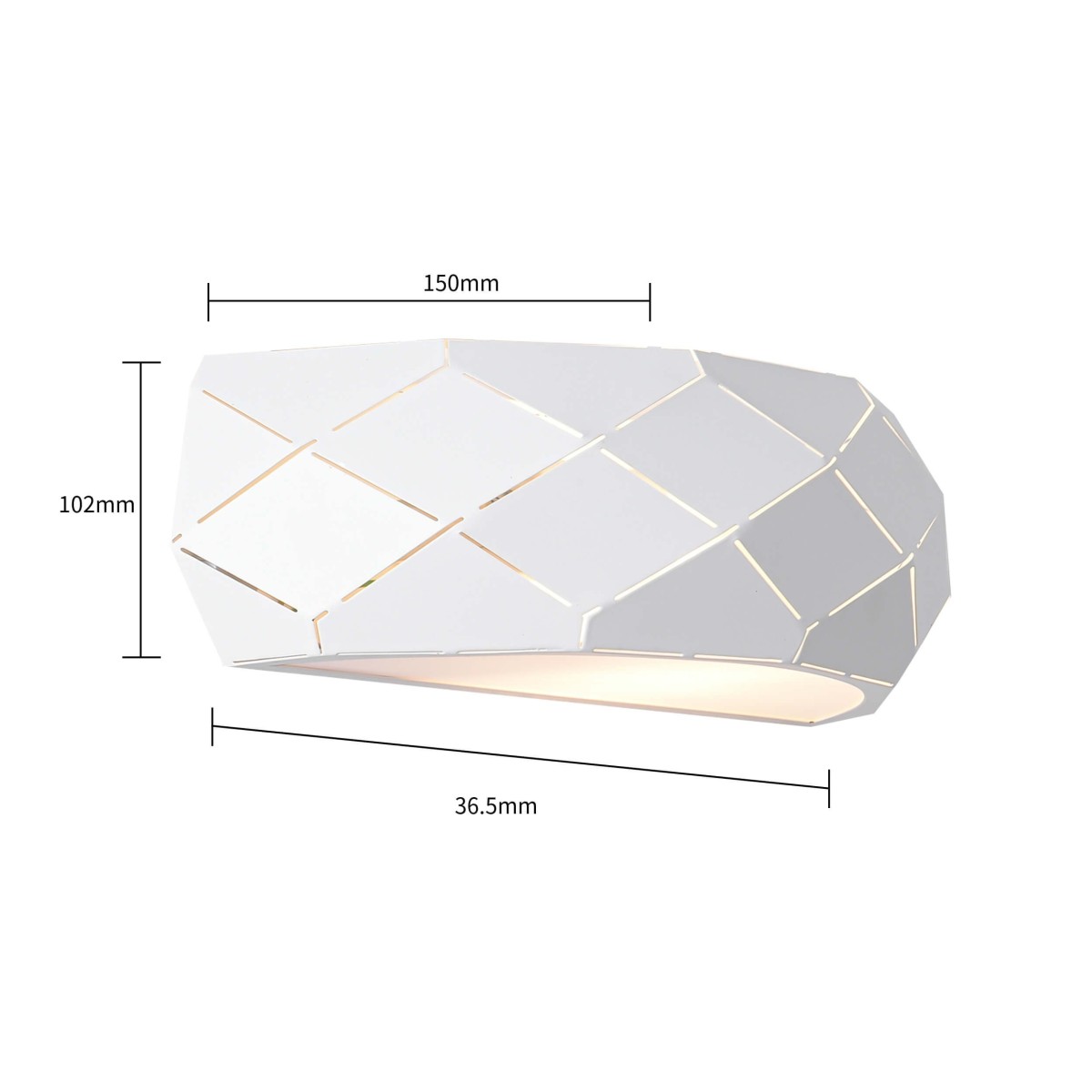 Light Prestige Reus kinkiet biały LP-8069/1W WH