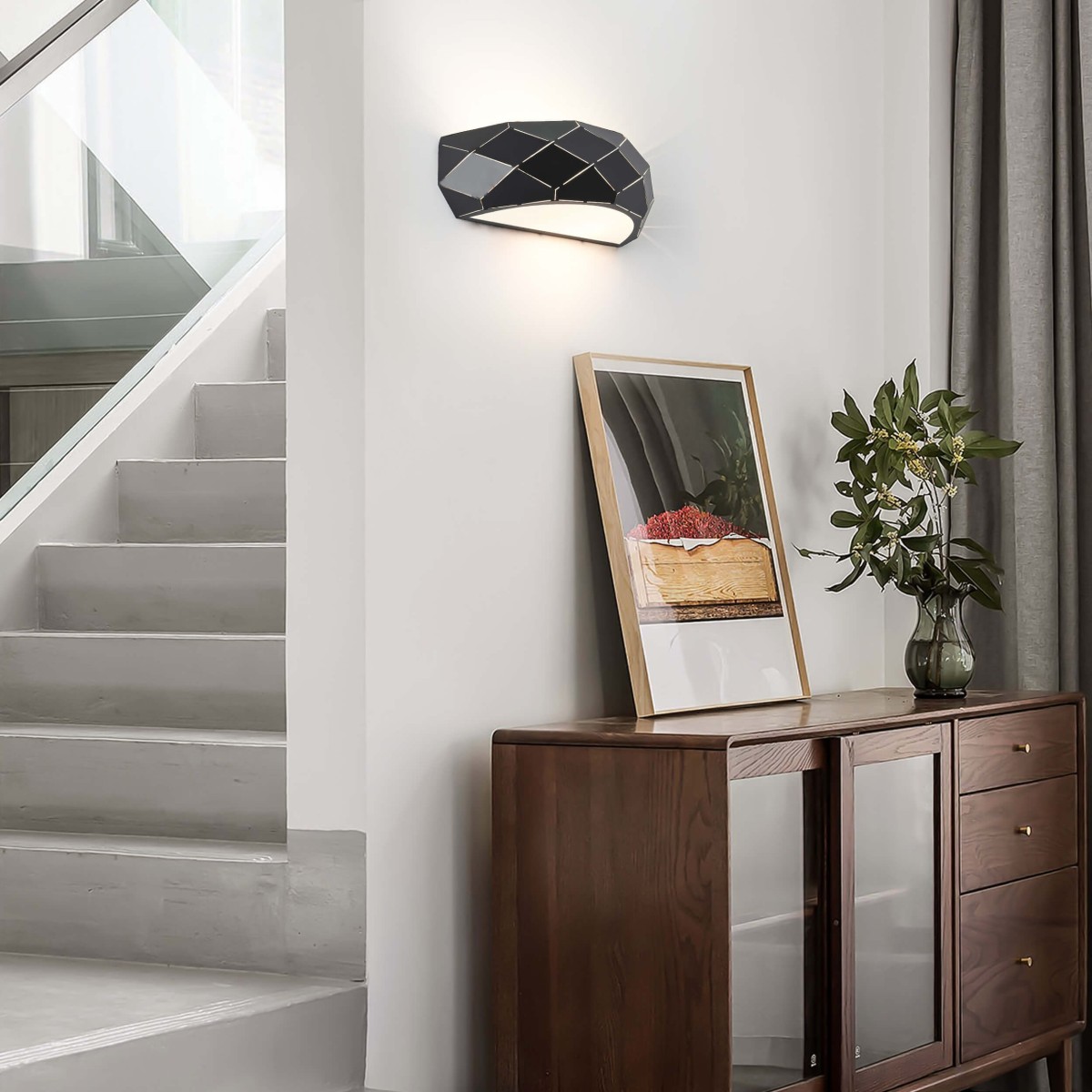 Light Prestige Reus kinkiet czarny LP-8069/1W BK