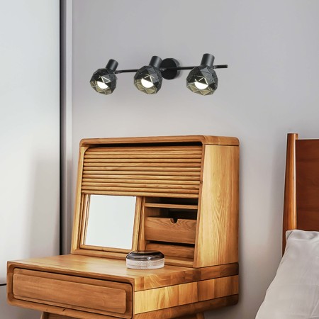 Light Prestige Reus 3 spot czarny LP-8069/3WS BK