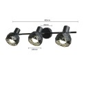 Light Prestige Reus 3 spot czarny LP-8069/3WS BK